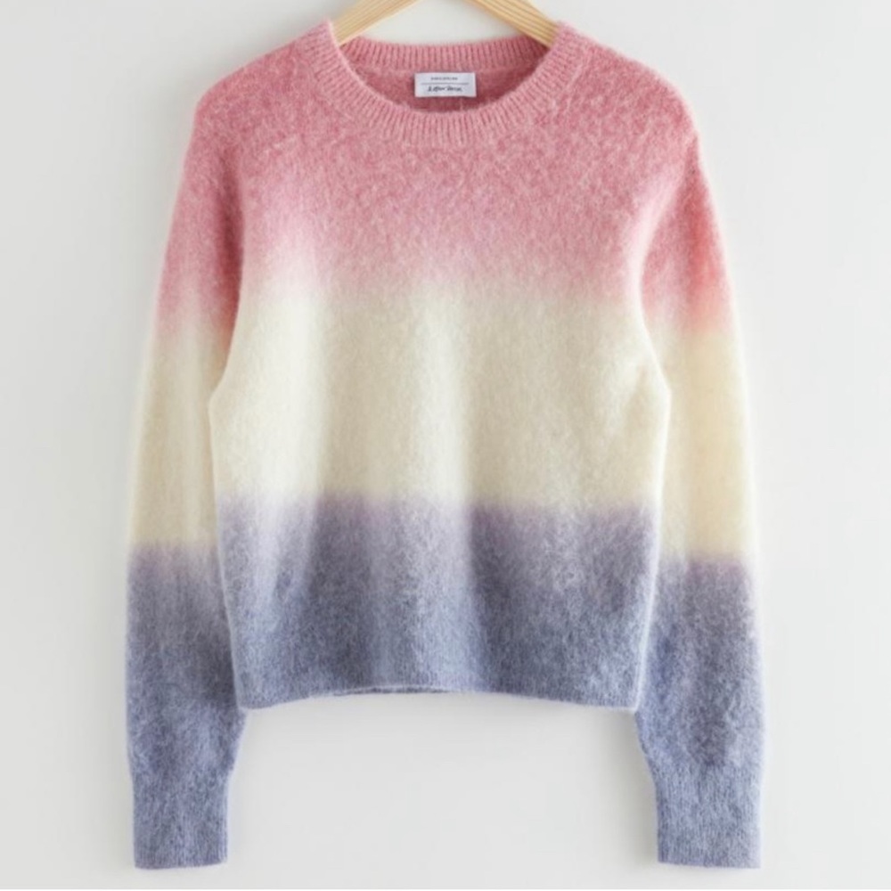 &Other Stories Striped Knit Sweater